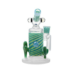 Calibear Heady Cactus Classic Dichro Rig with galaxy marble