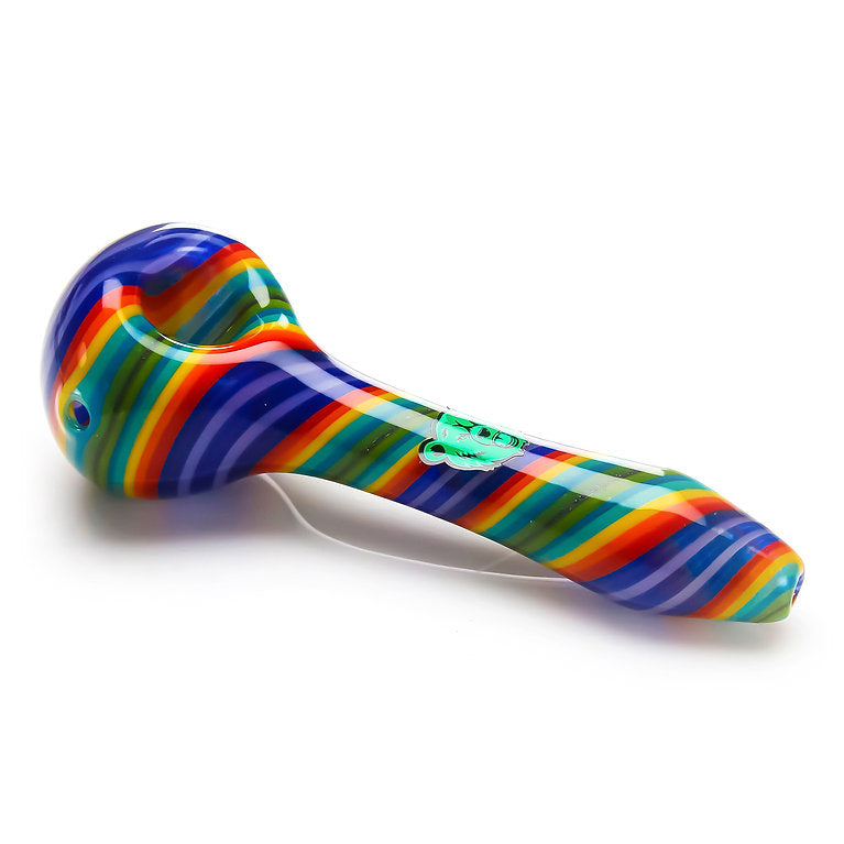 5' Wigwag Glass Spoon Handpipe | 1 Carton, 250pcs