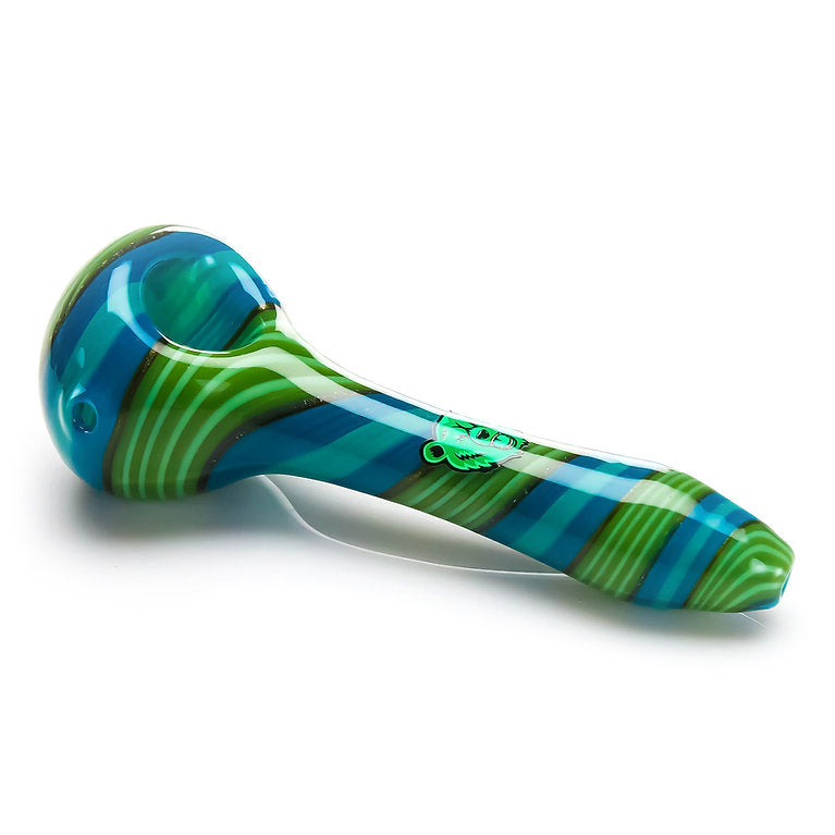 5' Wigwag Glass Spoon Handpipe | 1 Carton, 250pcs