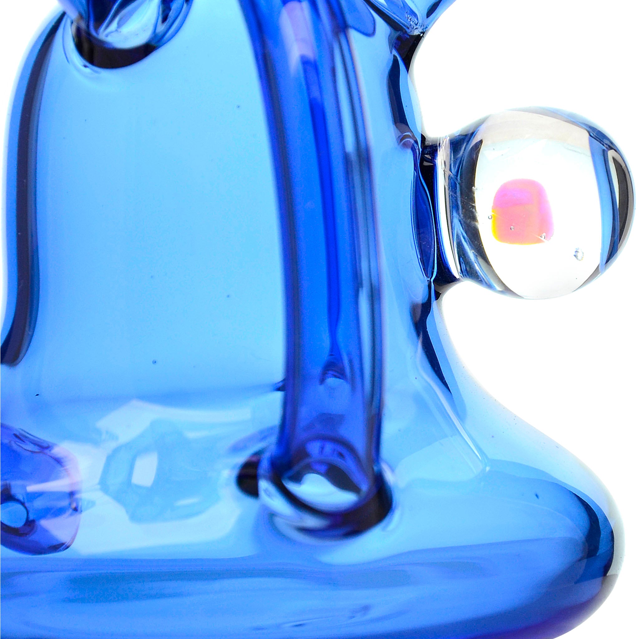 Wigwag Glass Dab Rig Glass Recycler with Encased Opal