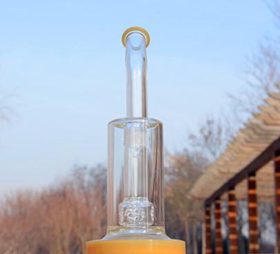 Bent neck bong with SOL perc| CALIBEAR Water Pipe Calibear  