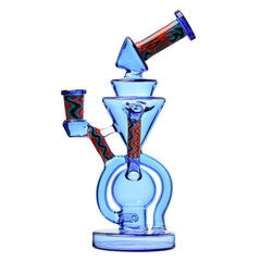 8.6 Inch WIGWAG Water Pipe Recycler Dab Rig