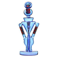 8.6 Inch WIGWAG Water Pipe Recycler Dab Rig