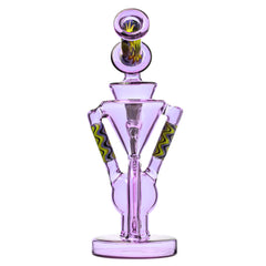 8.6 Inch WIGWAG Water Pipe Recycler Dab Rig