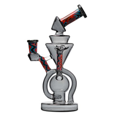 8.6 Inch WIGWAG Water Pipe Recycler Dab Rig